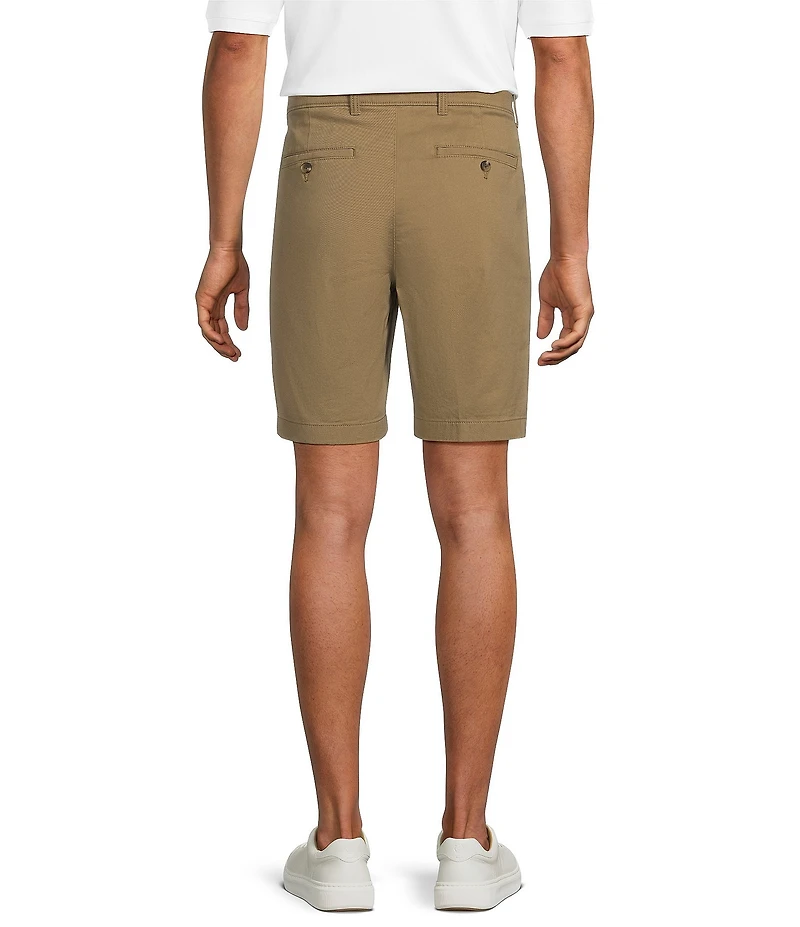 Roundtree & Yorke The Cloud Collection 6#double; Inseam Flat Front Washed Chino Shorts