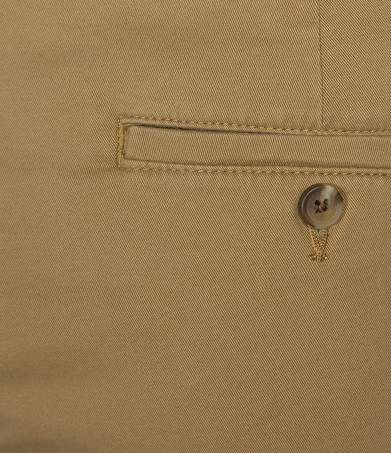 Roundtree & Yorke The Cloud Collection 6#double; Inseam Flat Front Washed Chino Shorts