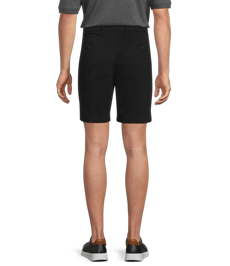 Roundtree & Yorke The Cloud Collection 6#double; Inseam Flat Front Washed Chino Shorts