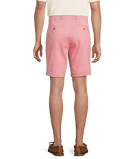 Roundtree & Yorke The Cloud Collection 6#double; Inseam Flat Front Washed Chino Shorts