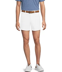 Roundtree & Yorke The Cloud Straight Fit Flat Front 5#double; Inseam Chino Shorts