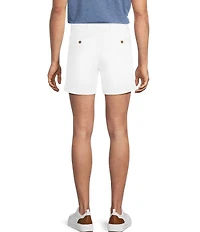 Roundtree & Yorke The Cloud Straight Fit Flat Front 5#double; Inseam Chino Shorts