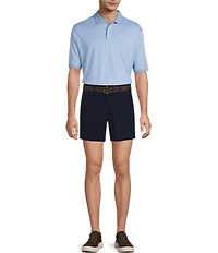 Roundtree & Yorke The Cloud Straight Fit Flat Front 5#double; Inseam Chino Shorts