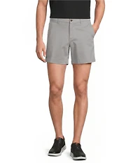 Roundtree & Yorke The Cloud Straight Fit Flat Front 5#double; Inseam Chino Shorts