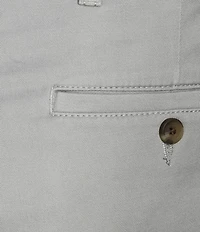 Roundtree & Yorke The Cloud Straight Fit Flat Front 5#double; Inseam Chino Shorts