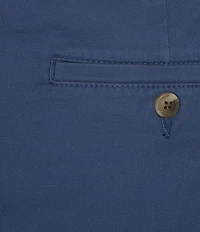 Roundtree & Yorke The Cloud Straight Fit Flat Front 5#double; Inseam Chino Shorts