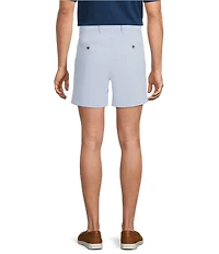 Roundtree & Yorke The Cloud Straight Fit Flat Front 5#double; Inseam Chino Shorts