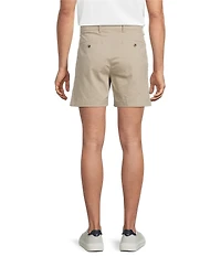 Roundtree & Yorke The Cloud Straight Fit Flat Front 5#double; Inseam Chino Shorts