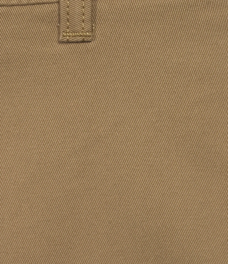Roundtree & Yorke The Cloud Straight Fit Flat Front 5#double; Inseam Chino Shorts