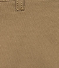 Roundtree & Yorke The Cloud Straight Fit Flat Front 5#double; Inseam Chino Shorts