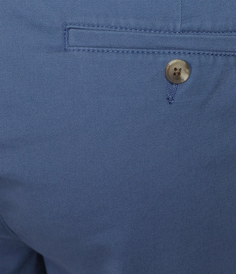 Roundtree & Yorke The Cloud Short Classic Fit 9#double; Pleated Washed Chino Shorts