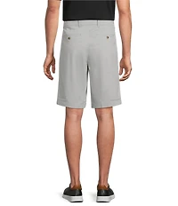 Roundtree & Yorke The Cloud Short Collection 11#double; Flat Front Washed Chino Shorts