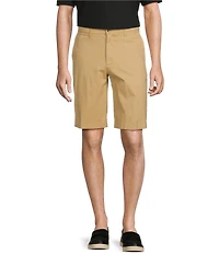 Roundtree & Yorke The Cloud Short Collection 11#double; Flat Front Washed Chino Shorts