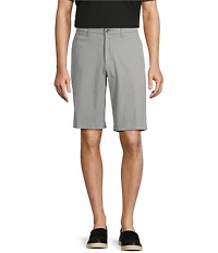 Roundtree & Yorke The Cloud Short Collection 11#double; Flat Front Washed Chino Shorts