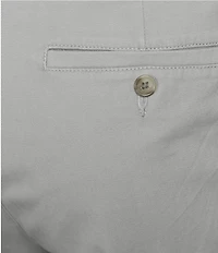 Roundtree & Yorke The Cloud Short Collection 11#double; Flat Front Washed Chino Shorts