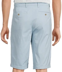 Roundtree & Yorke The Cloud Short Washed Classic Fit Flat Front 13#double; Inseam Chino Shorts