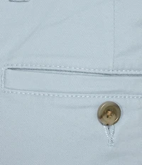 Roundtree & Yorke The Cloud Short Washed Classic Fit Flat Front 13#double; Inseam Chino Shorts