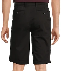 Roundtree & Yorke The Cloud Short Washed Classic Fit Flat Front 13#double; Inseam Chino Shorts