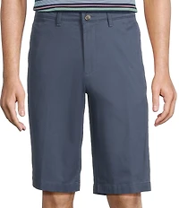 Roundtree & Yorke The Cloud Short Washed Classic Fit Flat Front 13#double; Inseam Chino Shorts