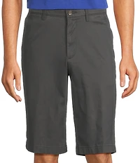Roundtree & Yorke The Cloud Short Washed Classic Fit Flat Front 13#double; Inseam Chino Shorts