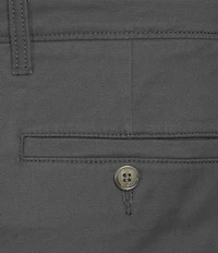 Roundtree & Yorke The Cloud Short Washed Classic Fit Flat Front 13#double; Inseam Chino Shorts