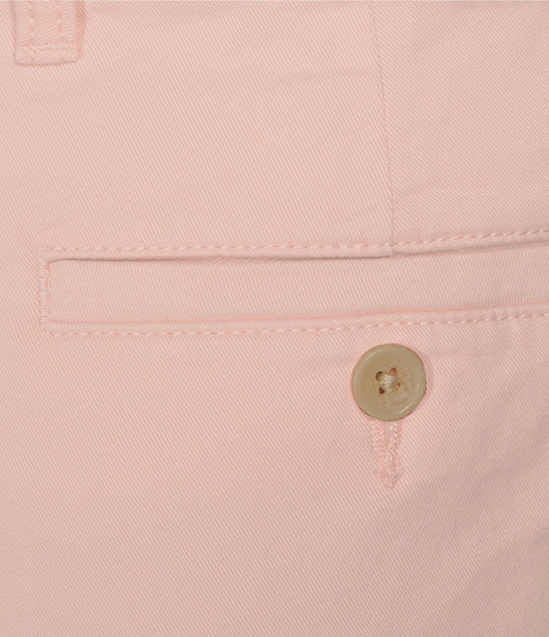 Roundtree & Yorke The Cloud Short Washed Classic Fit Flat Front 13#double; Inseam Chino Shorts