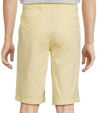 Roundtree & Yorke The Cloud Short Washed Classic Fit Flat Front 13#double; Inseam Chino Shorts