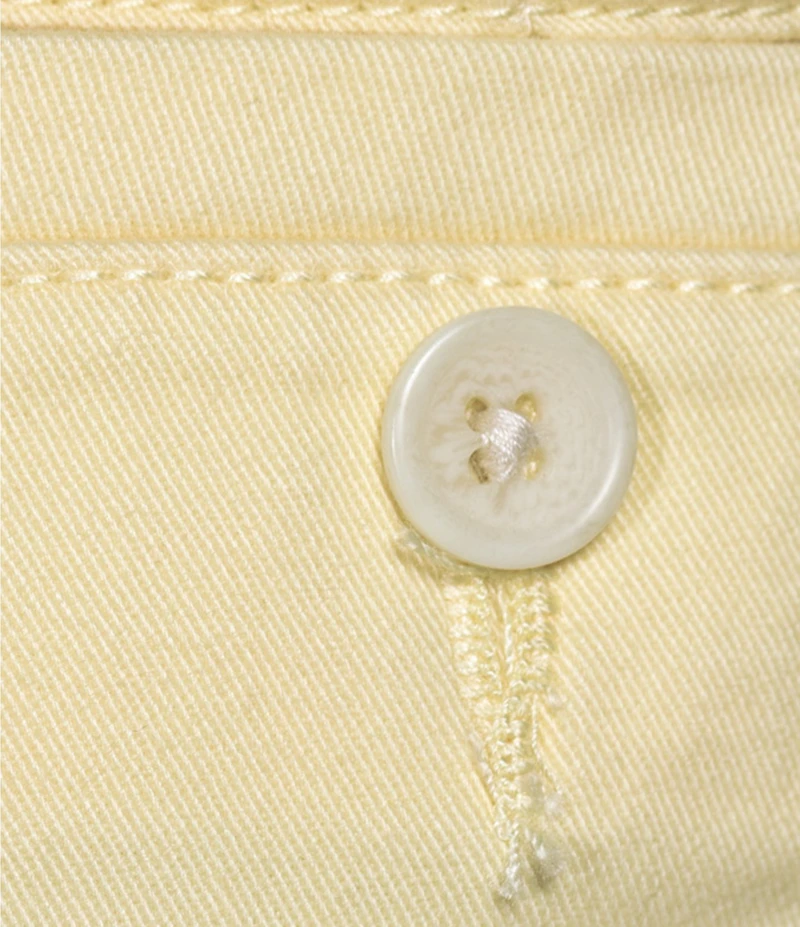 Roundtree & Yorke The Cloud Short Washed Classic Fit Flat Front 13#double; Inseam Chino Shorts