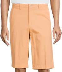 Roundtree & Yorke The Cloud Short Washed Classic Fit Flat Front 13#double; Inseam Chino Shorts