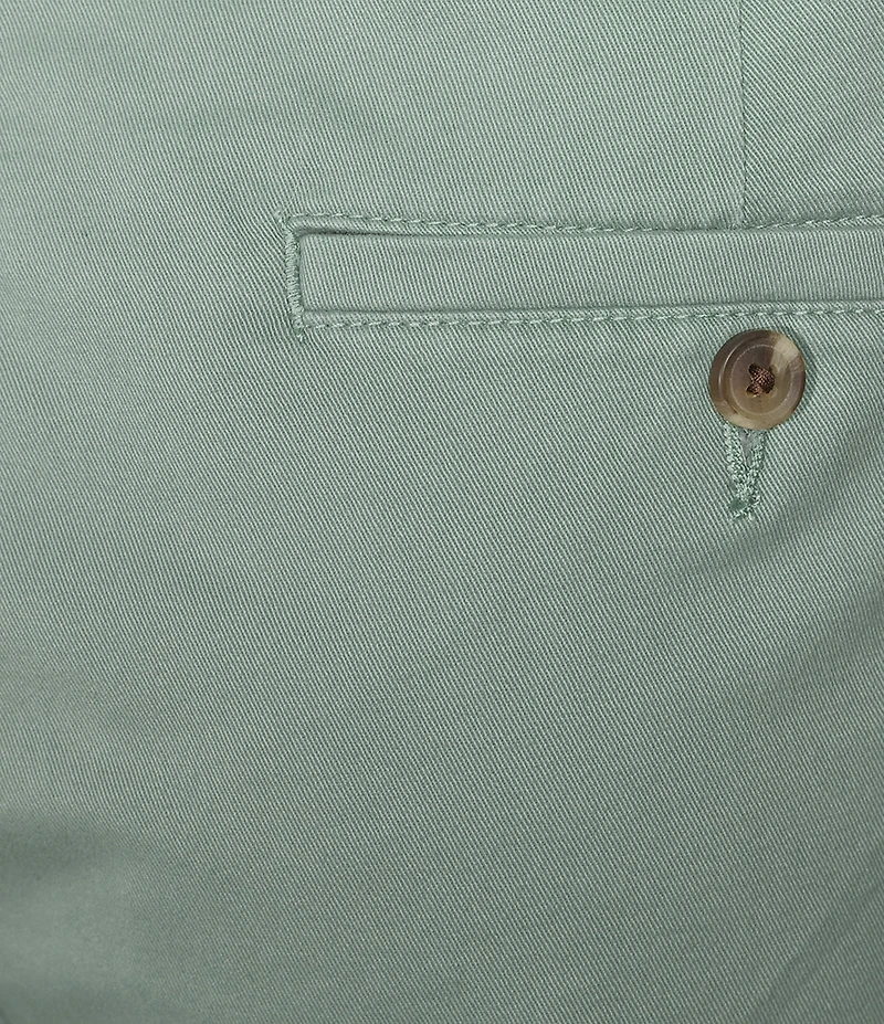 Roundtree & Yorke The Cloud Washed Classic Fit Flat Front 13#double; Chino Shorts