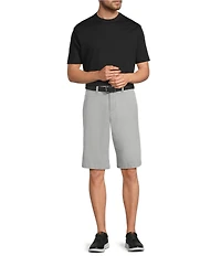 Roundtree & Yorke The Cloud Washed Classic Fit Flat Front 13#double; Chino Shorts