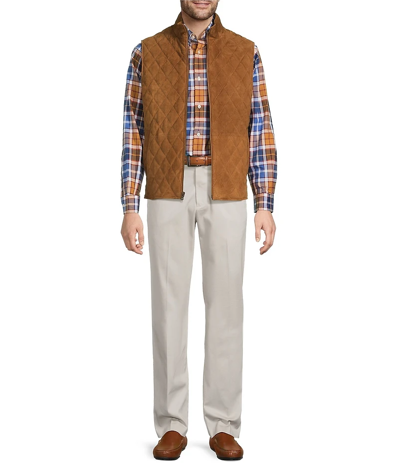 Roundtree & Yorke The Craftsman Suede Vest