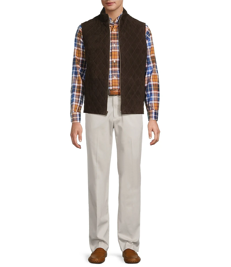 Roundtree & Yorke The Craftsman Suede Vest