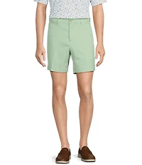 Roundtree & Yorke The Fairway Seasonal 7#double; Flat Front Performance Shorts