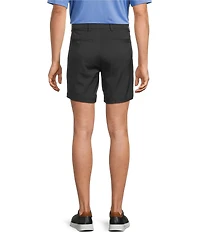 Roundtree & Yorke The Fairway 7#double; Flat Front Performance Shorts