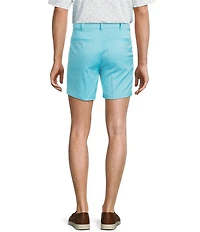 Roundtree & Yorke The Fairway Seasonal 7#double; Flat Front Performance Shorts