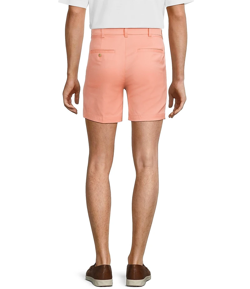 Roundtree & Yorke The Fairway Seasonal 7#double; Flat Front Performance Shorts
