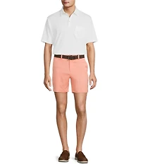 Roundtree & Yorke The Fairway Seasonal 7#double; Flat Front Performance Shorts