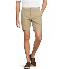 Roundtree & Yorke The Fairway 7#double; Flat Front Performance Shorts