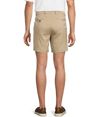 Roundtree & Yorke The Fairway 7#double; Flat Front Performance Shorts