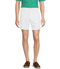 Roundtree & Yorke The Fairway Seasonal 7#double; Flat Front Performance Shorts