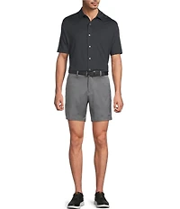 Roundtree & Yorke The Fairway 7#double; Flat Front Performance Shorts