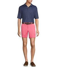 Roundtree & Yorke The Fairway Seasonal 7#double; Flat Front Performance Shorts