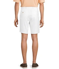 Roundtree & Yorke The Fairway 9#double; Flat Front Classic Fit Performance Shorts