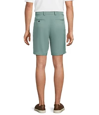 Roundtree & Yorke The Fairway 9#double; Flat Front Classic Fit Performance Shorts