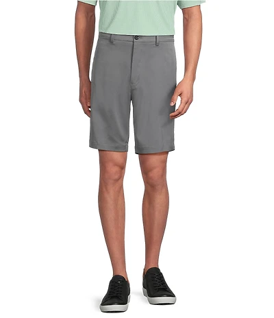 Roundtree & Yorke The Fairway 9#double; Flat Front Performance Shorts