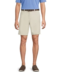 Roundtree & Yorke The Fairway 9#double; Flat Front Performance Shorts
