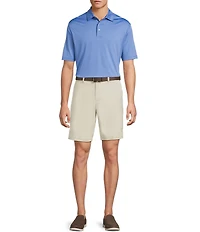 Roundtree & Yorke The Fairway 9#double; Flat Front Performance Shorts