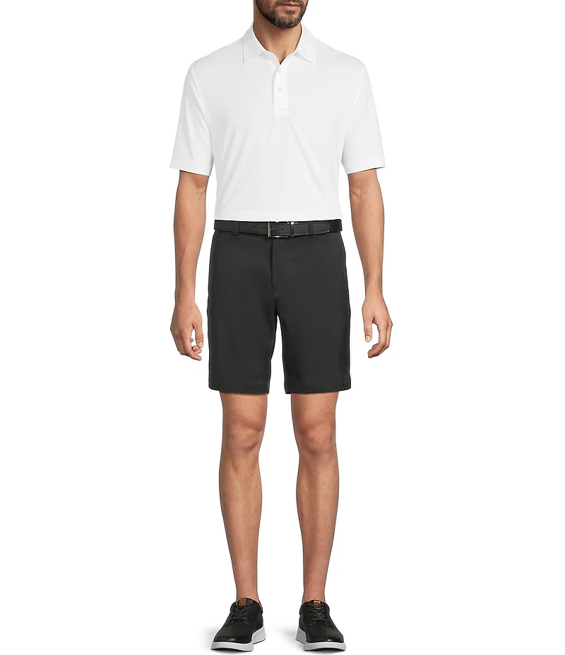 Roundtree & Yorke The Fairway 9#double; Flat Front Performance Shorts