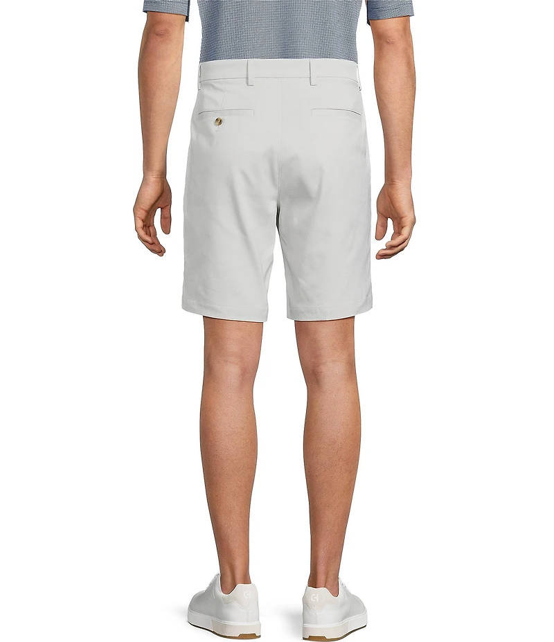 Roundtree & Yorke The Fairway 9#double; Flat Front Performance Shorts
